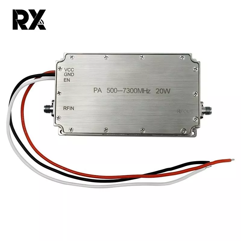 20W 500-7300MHz Ultrawideband effektförstärkare