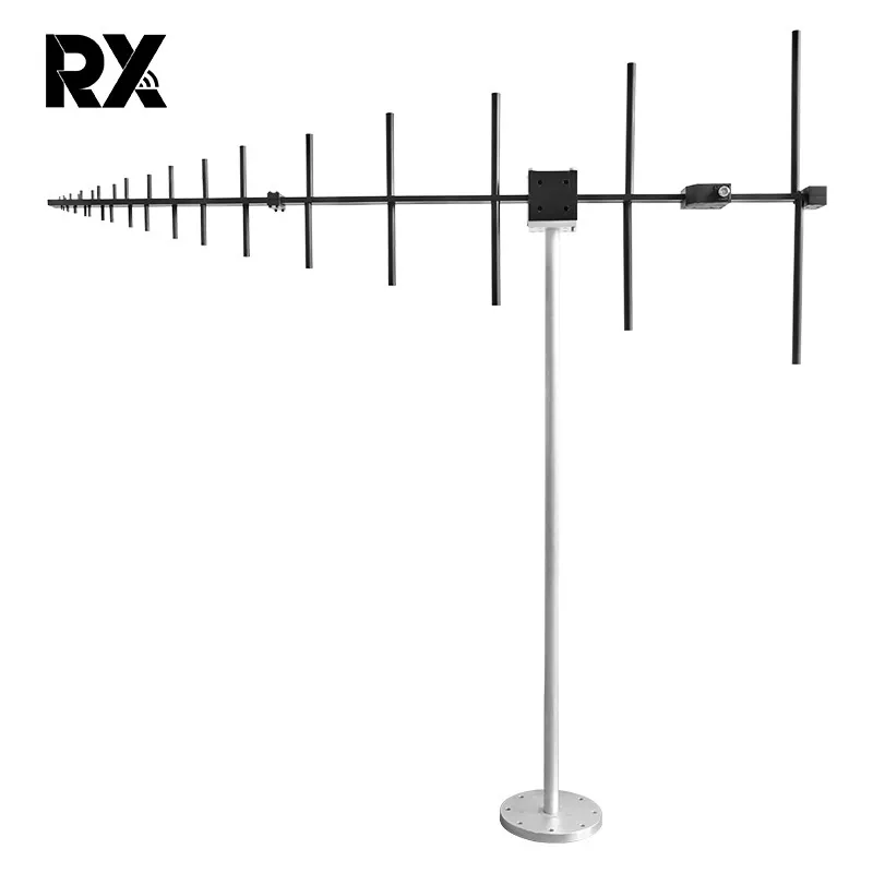 Hög förstärkning 8dbi log periodisk antenn 300-1000MHz