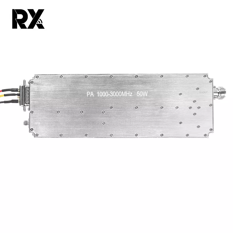 Ingen digital källa 1000-3000MHz förstärkare Power Jammer Module 50W