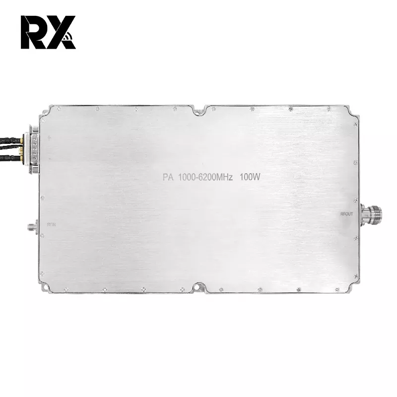 Ultrabredband 1000-6000MHz högeffekts 100W effektförstärkare